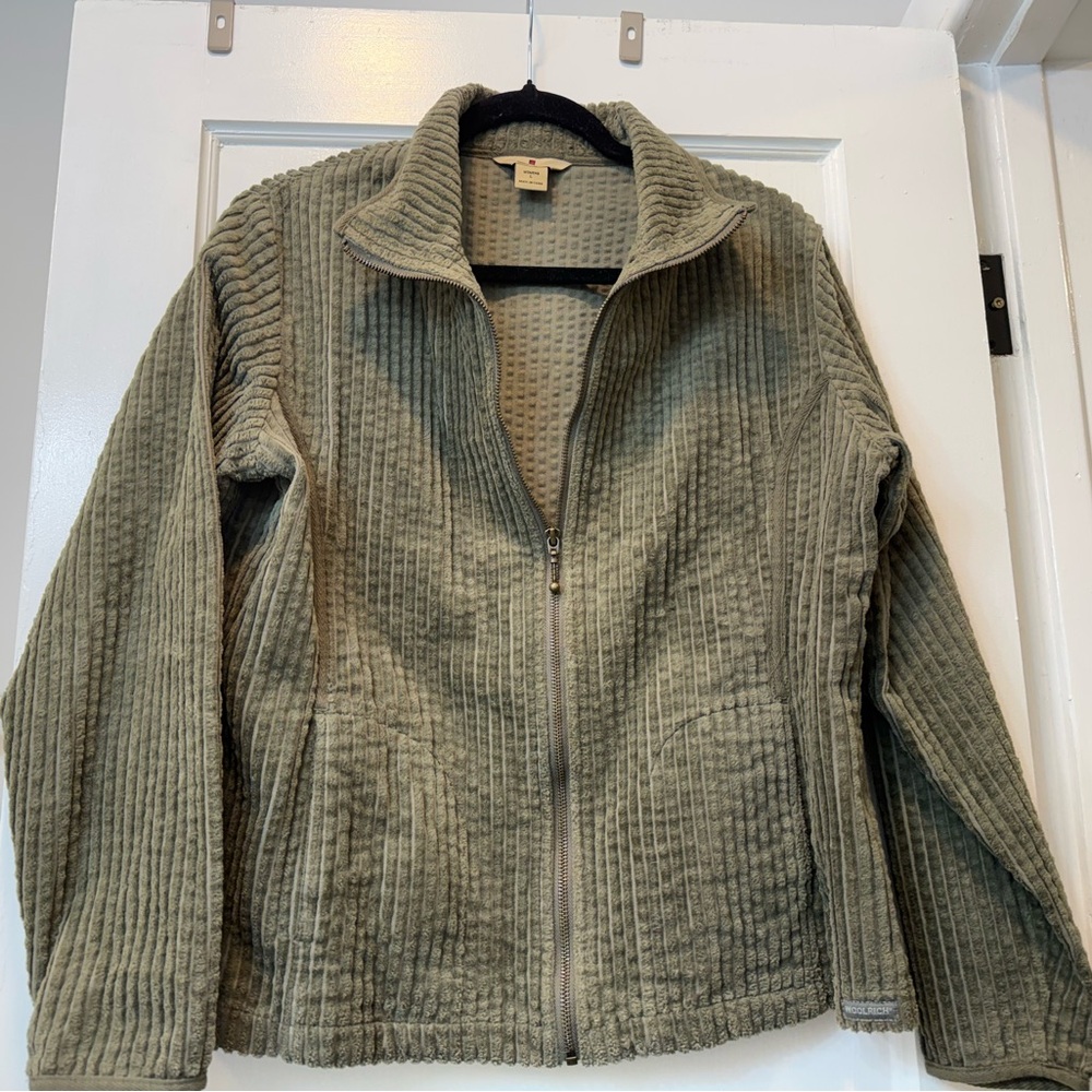 Woolrich Sage Green Utility Jacket